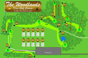 Gates Woodlands Course Map