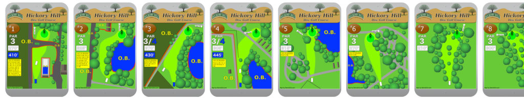 Hickory Hill Tee Signs