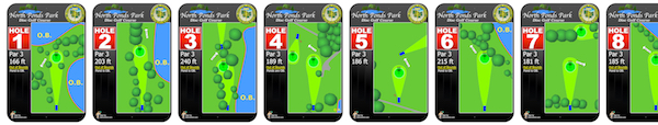 Click to view North Ponds Tee Sign images in PDF file.