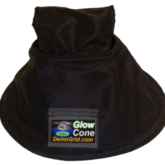 Glow Cone attachment for UV and White LED flashlight.