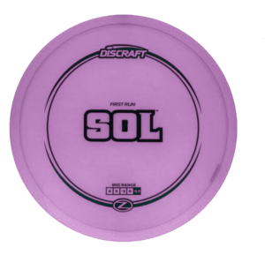 Purple Discraft Sol picked by Ryan.