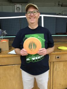 Ken Crumpler won the chip draw on week 3 and chose an Athena disc.